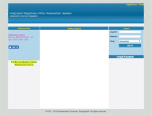 Tablet Screenshot of iras.iub.edu.bd