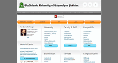 Desktop Screenshot of iub.edu.pk